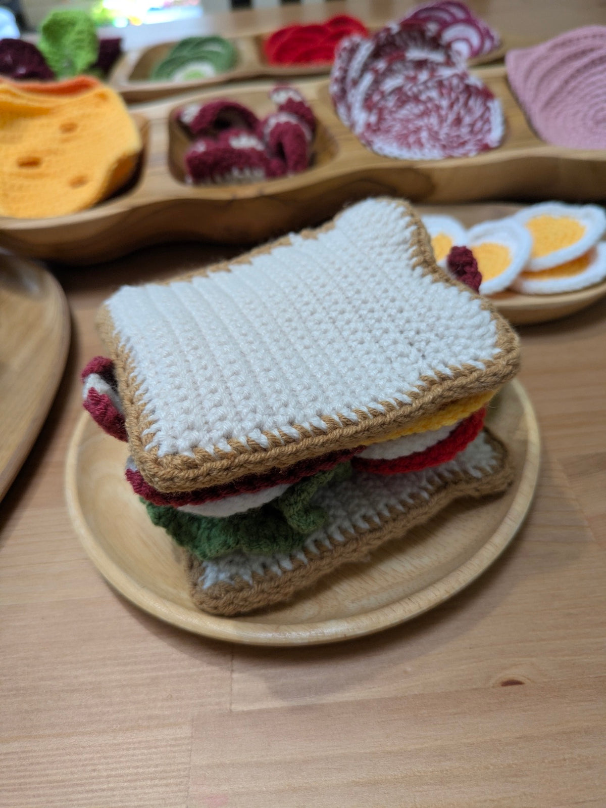 Bambi Bunny - Crochet Play Food - Make Your Own Breakfast Play Food