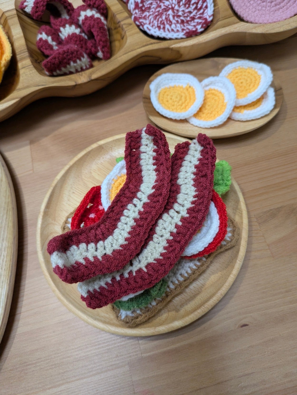 Bambi Bunny - Crochet Play Food - Make Your Own Breakfast Play Food