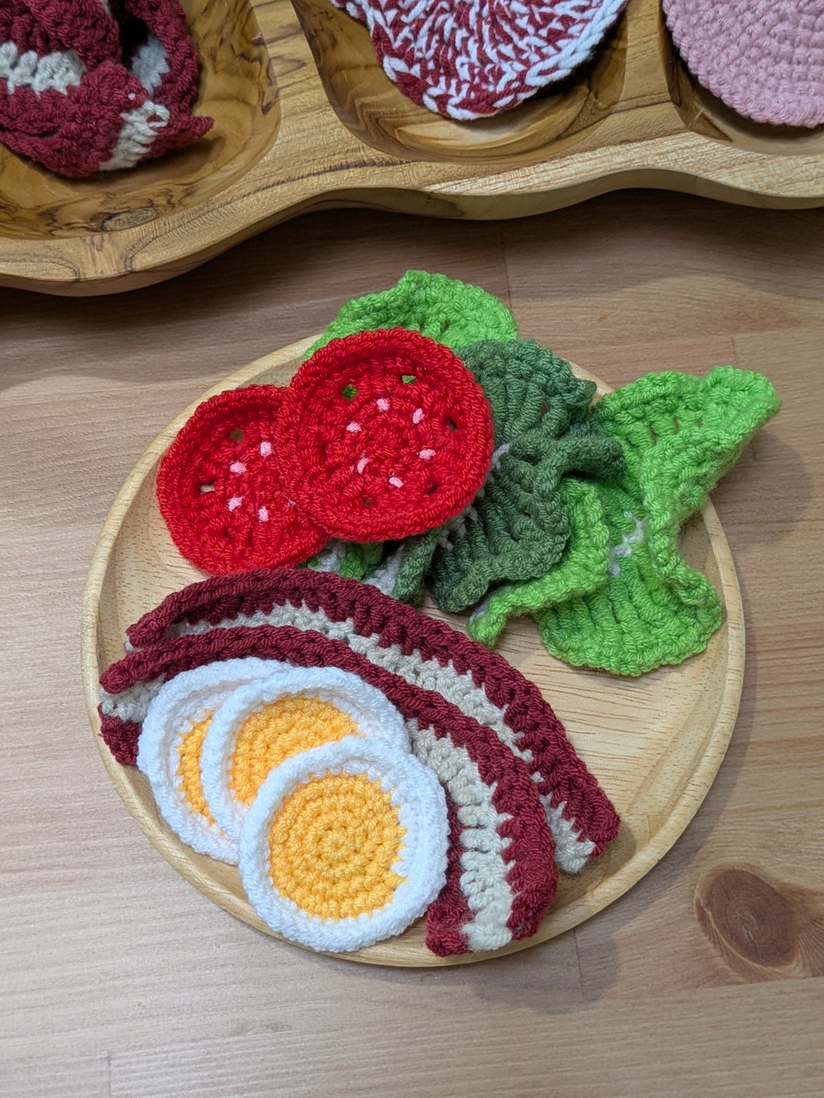 Bambi Bunny - Crochet Play Food - Make Your Own Breakfast Play Food