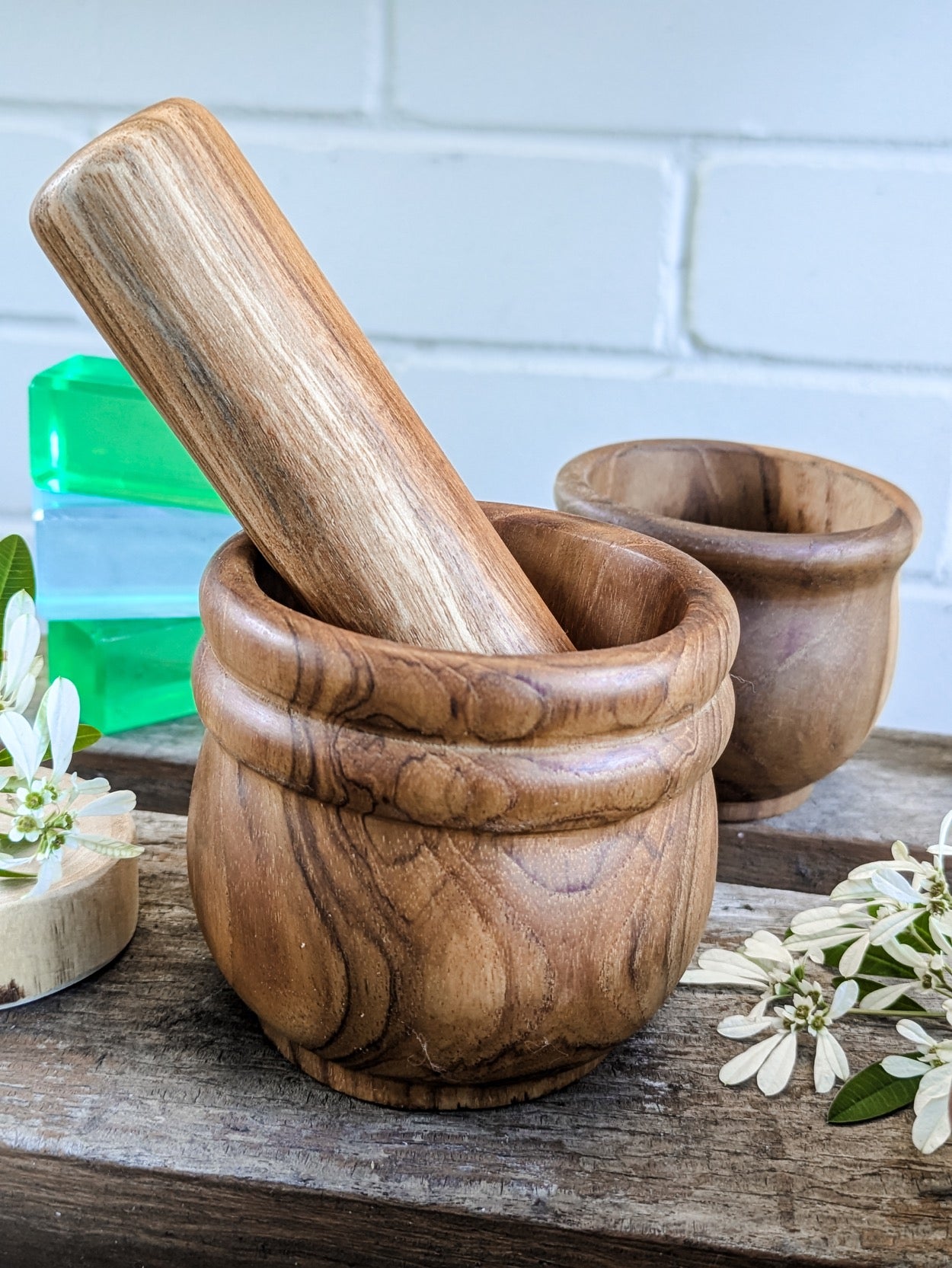 Papoose Toys - Wooden Mortar & Pestle