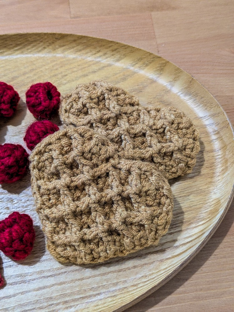 Bambi Bunny - Crochet Play Food - Make Your Own Breakfast Play Food