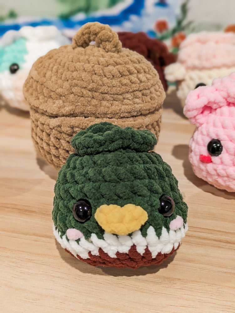 Bambi Bunny - Squishy Farm Animal Crochet Dumplings
