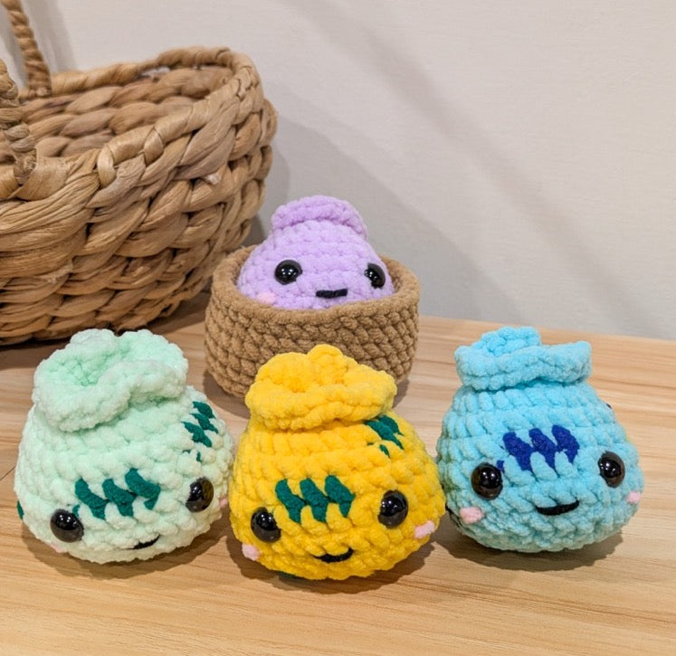 Bambi Bunny - Crochet Squishy Dumpling