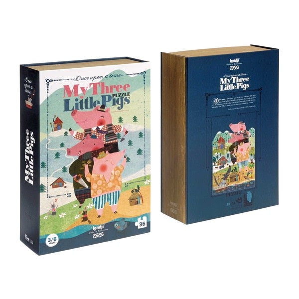 Londji Puzzle - My 3 Little Pigs