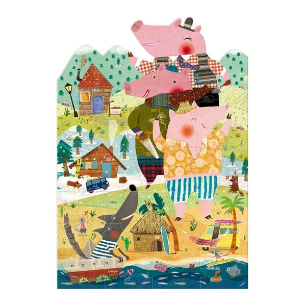 Londji Puzzle - My 3 Little Pigs