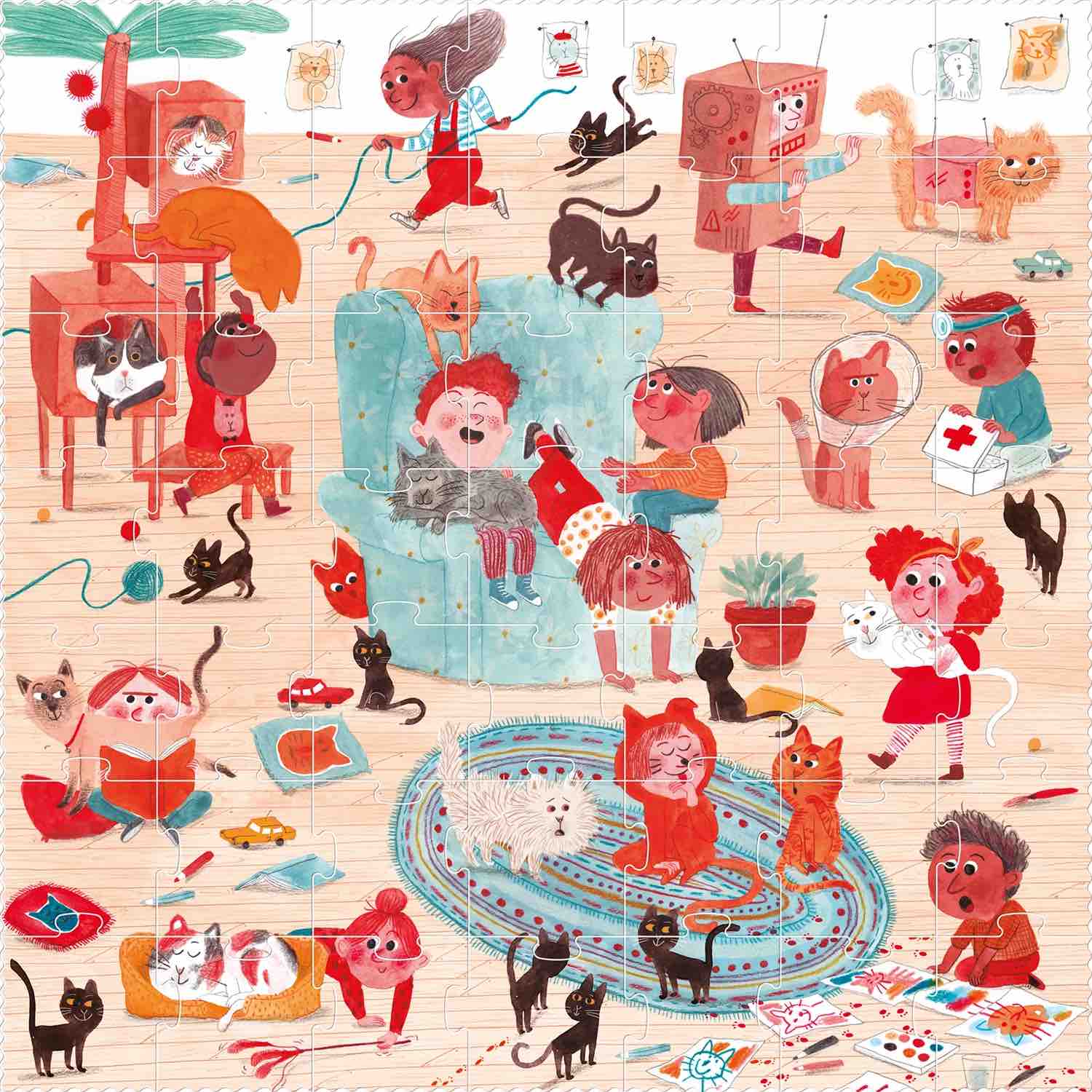 Londji Puzzle - Cats