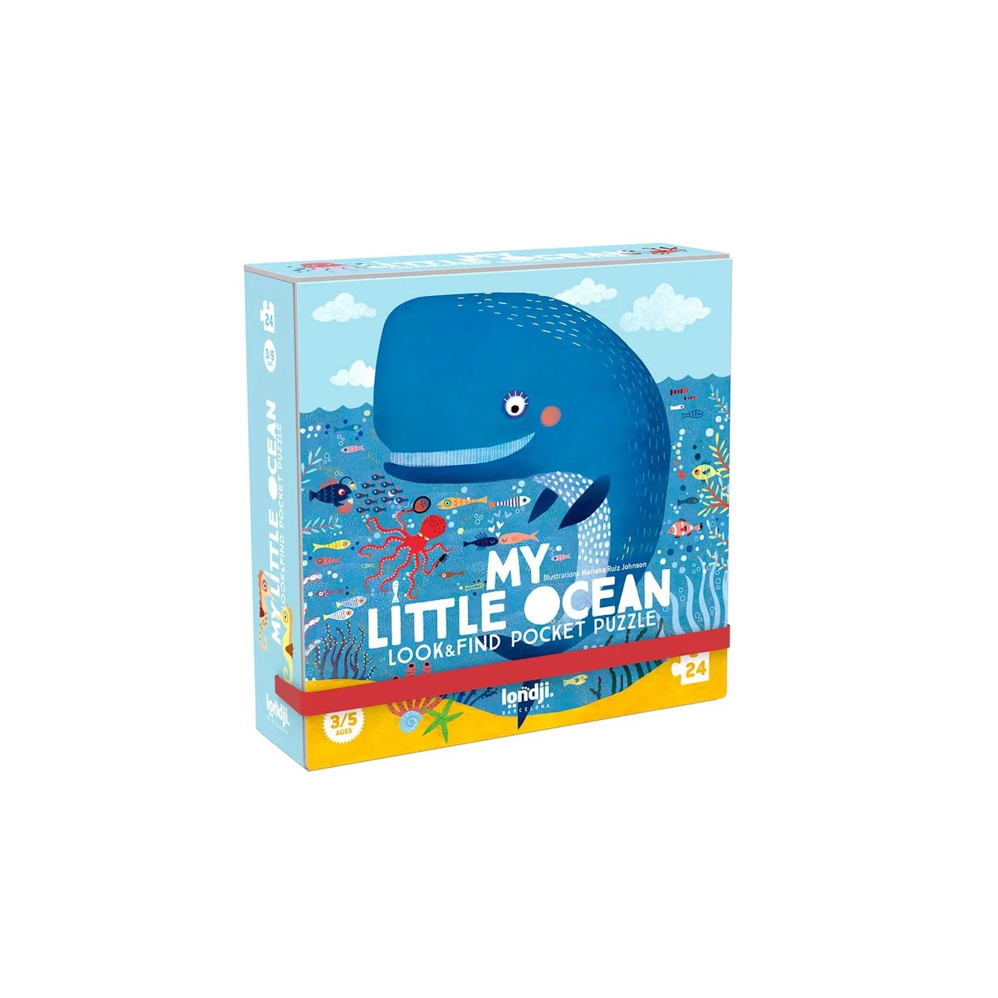 londji pocket puzzle my little ocean