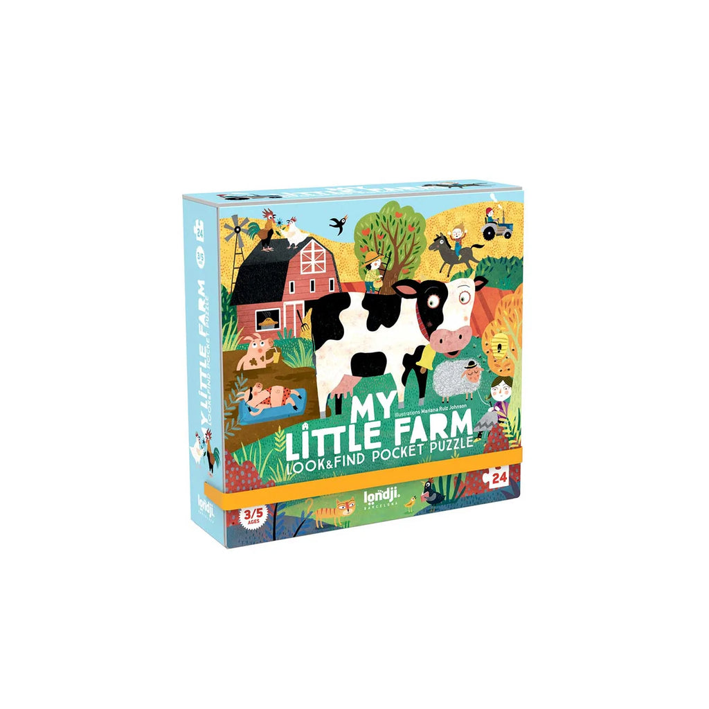 londji pocket puzzles little farm
