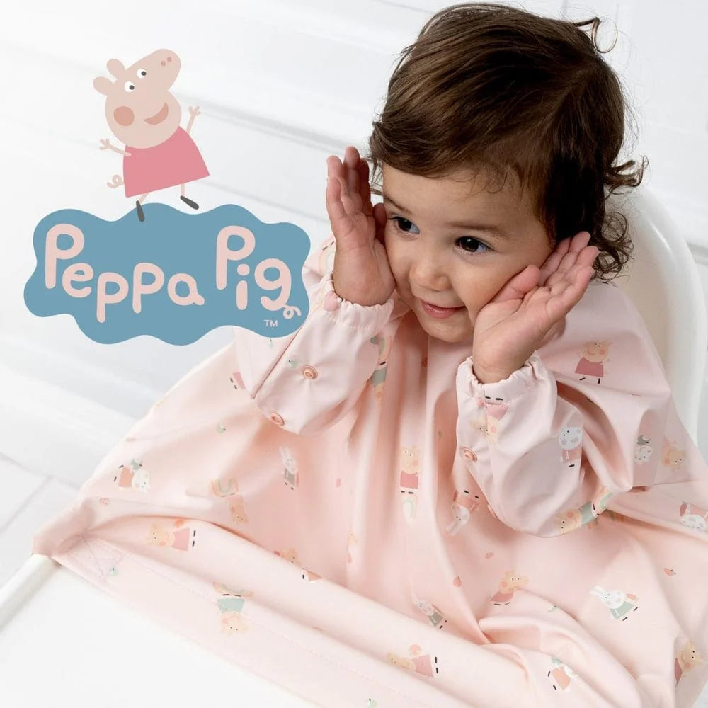 BIBaDo – Baby Weaning Coverall Bib – Peppa Pig