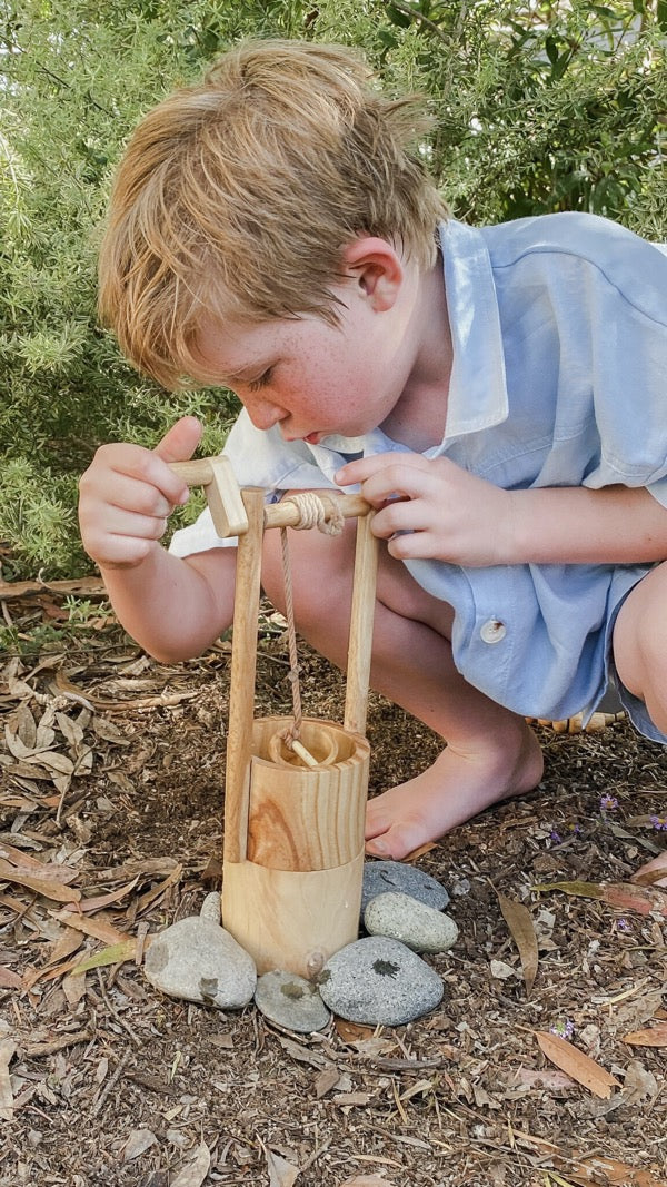 Explore Nook - Dig Your Own Wooden Water Well