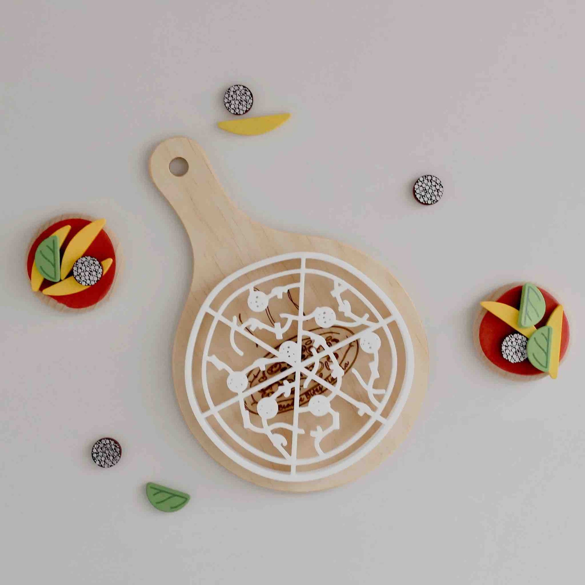 Beadie Bug Play - Whole Pizza Bio Cutter