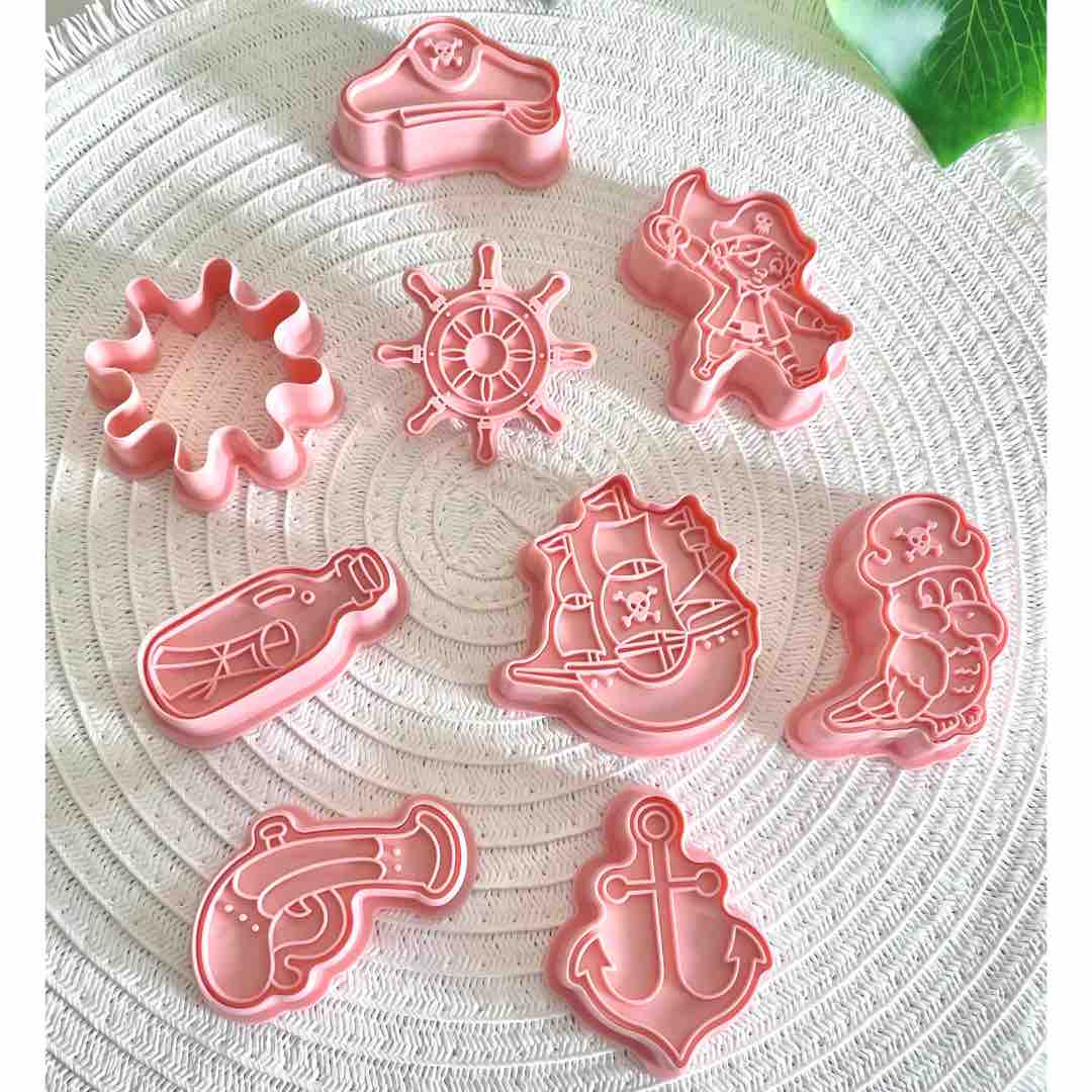 Wild Dough - Stamper & Cutter Set - Pirates
