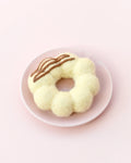 Tara Treasures - Felt Buttery Vanilla Pon De Ring Mochi Donut