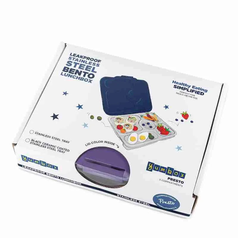 Yumbox Presto Stainless Steel Bento - Santa Fe Blue