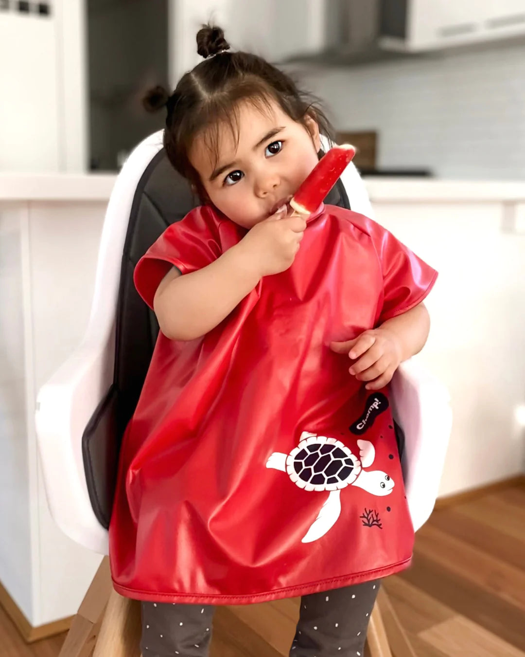 Little Chomps - Short Sleeve Messy Mealtime (Toddler) Smock: 8mths to 4+yrs