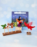Tara Treasures - The Room On The Broom® Finger Puppets Set