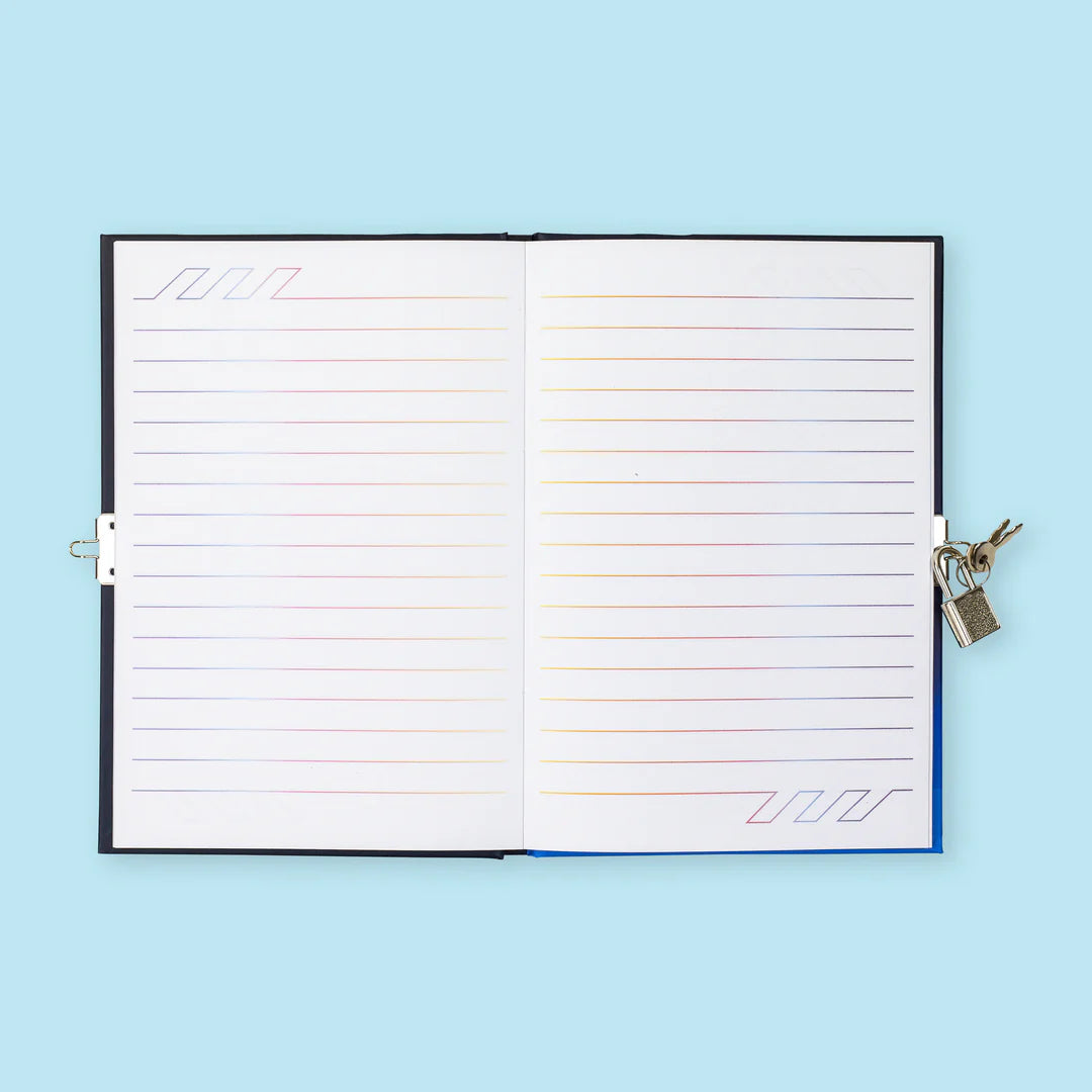 Tiger Tribe - Lockable Diary - Secret Circuit