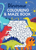 Book | Colouring and Mazes - Dinosaurs