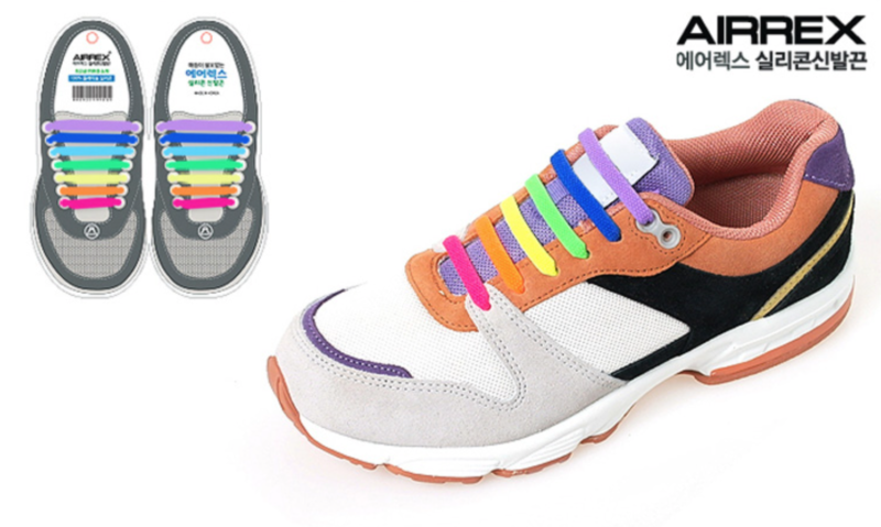 AIRREX Silicone Shoelaces