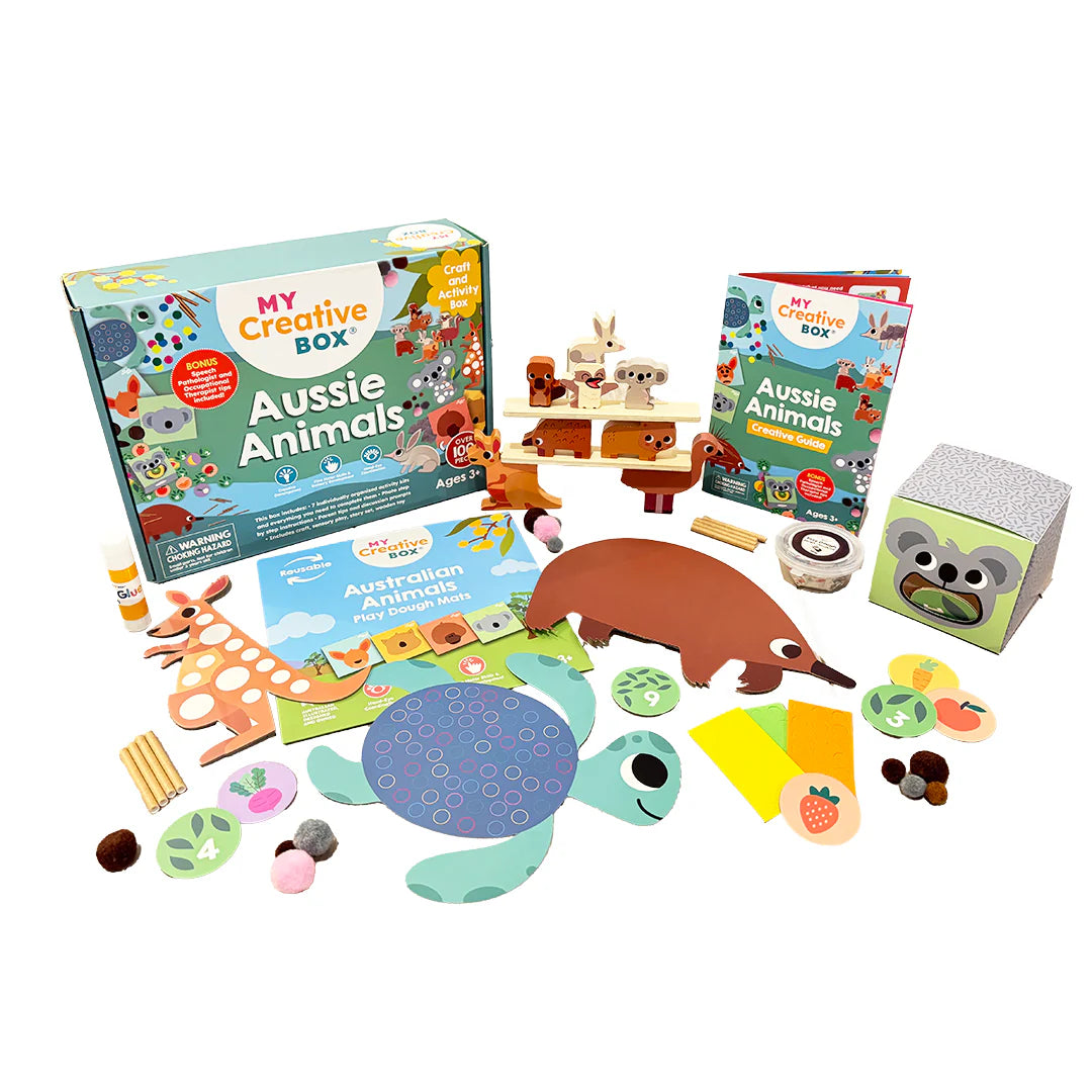 My Creative Box - Aussie Animals Craft and Activity Box