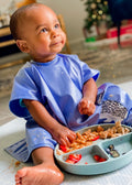 Little Chomps - Short Sleeve Messy Mealtime (Toddler) Smock: 8mths to 4+yrs