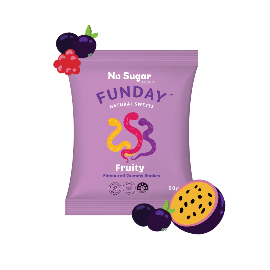 FUNDAY Sweets - Fruity Gummy Snake 50g