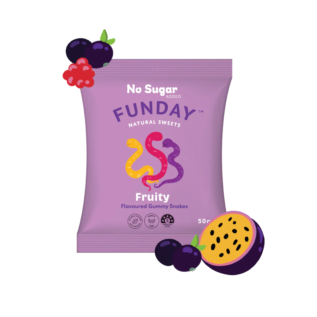 FUNDAY Sweets - Fruity Gummy Snake 50g