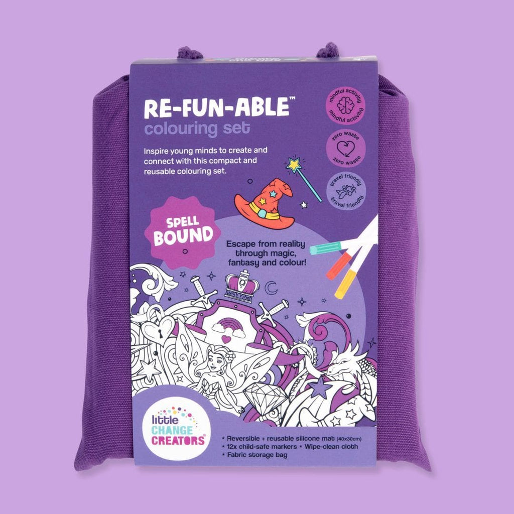 little Change Creators - SPELLBOUND Re-FUN-able™ Colouring Set