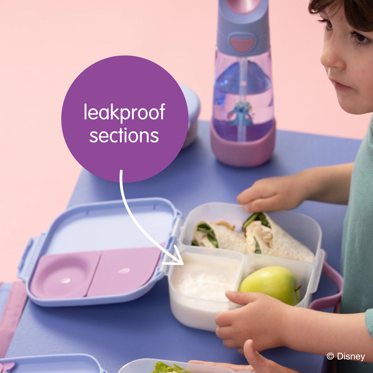 b.box Mini Lunchbox - Disney Stitch