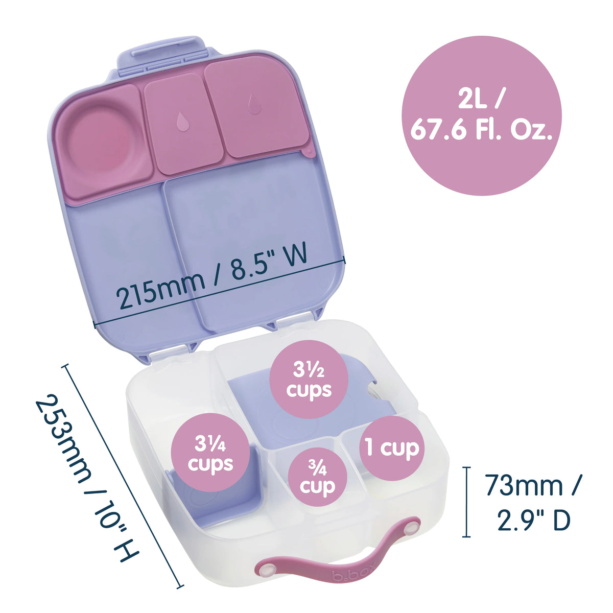 b.box Bento Lunchbox - Disney Stitch