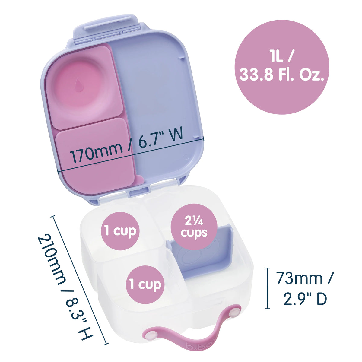 b.box Mini Lunchbox - Disney Stitch