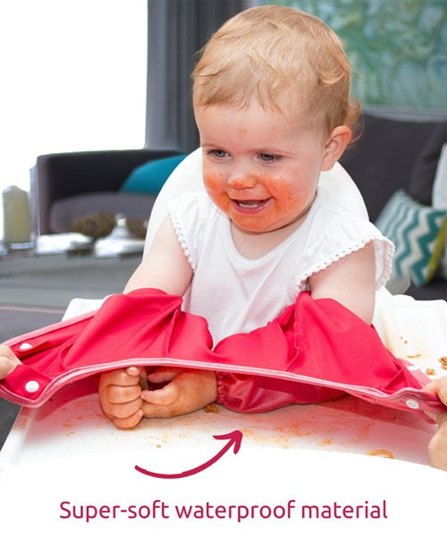 Little Chomps - Messy Mealtime (Toddler) Smock: 8mths to 2+yrs