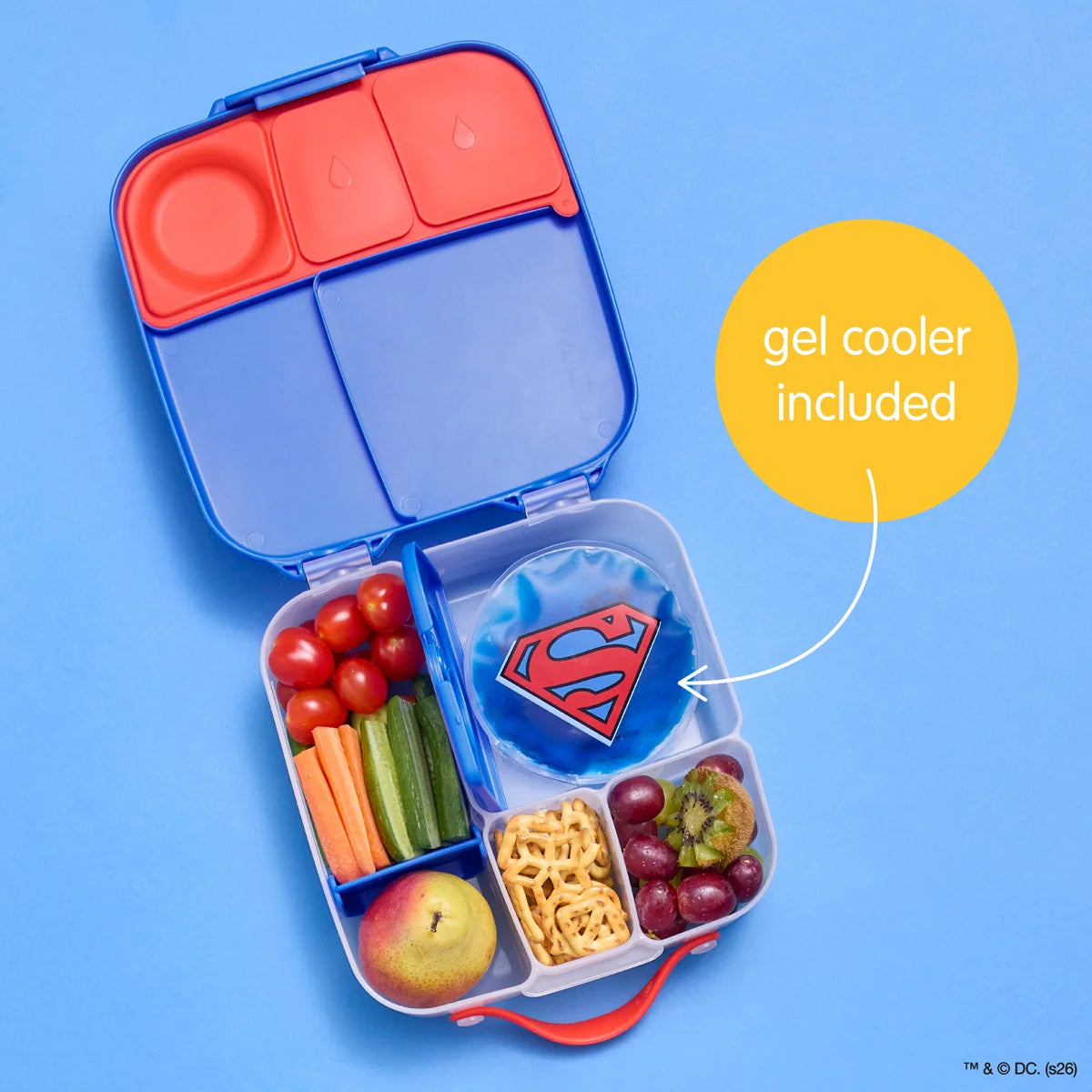 b.box Bento Lunchbox - SUPERMAN