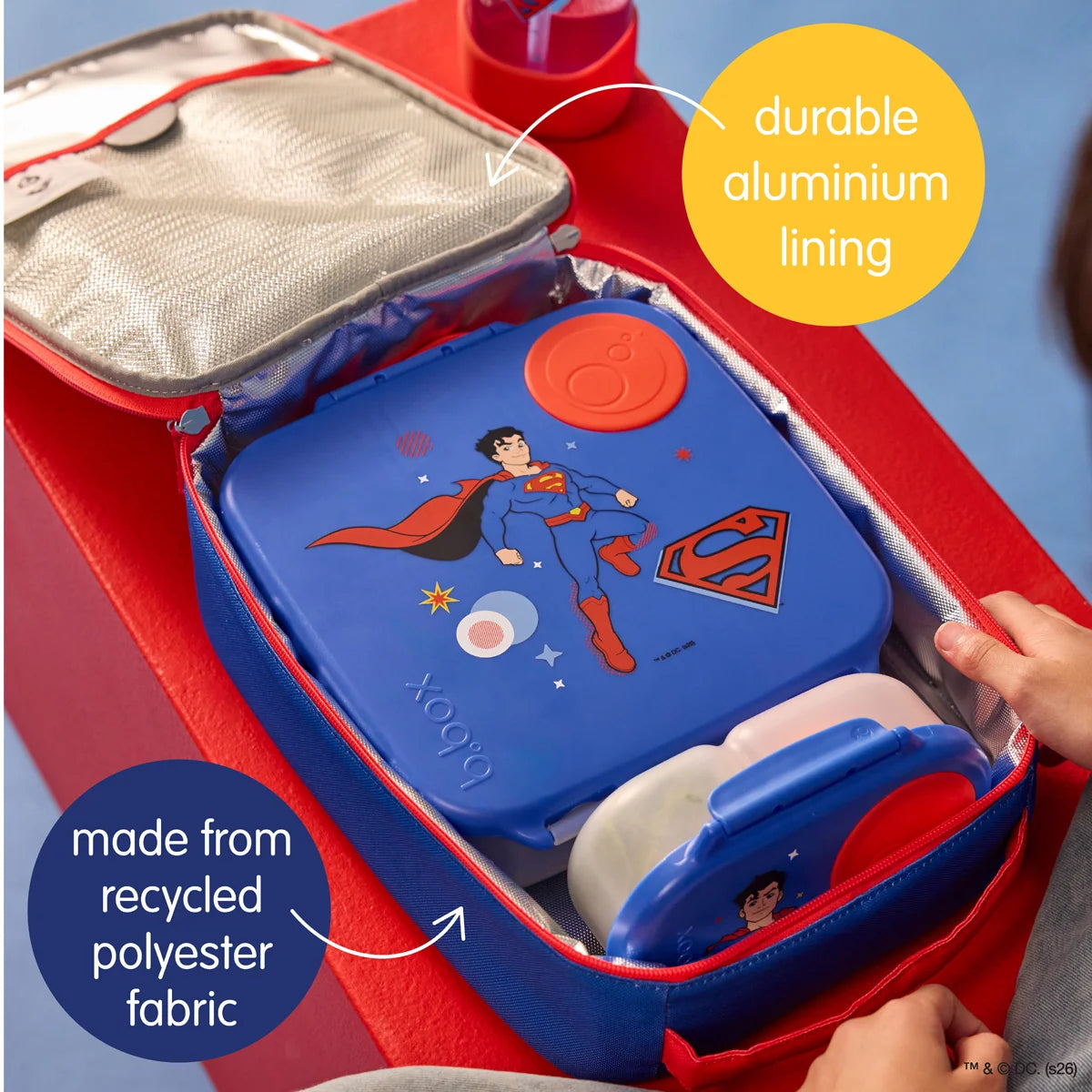b.box Insulated Lunchbag - SUPERMAN