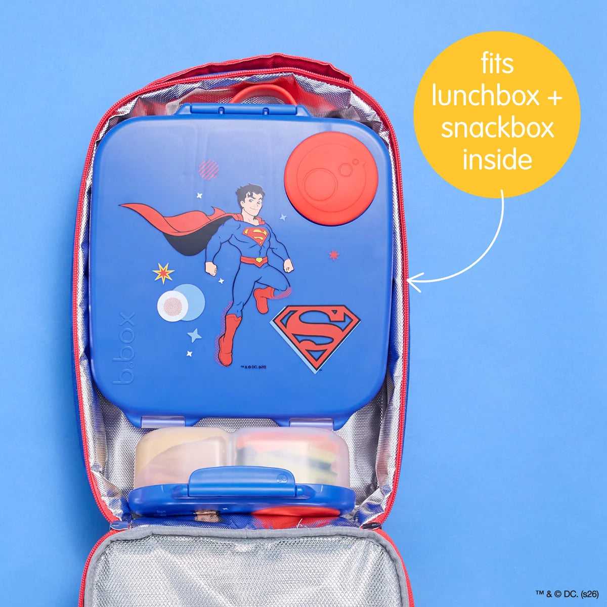 b.box Insulated Lunchbag - SUPERMAN
