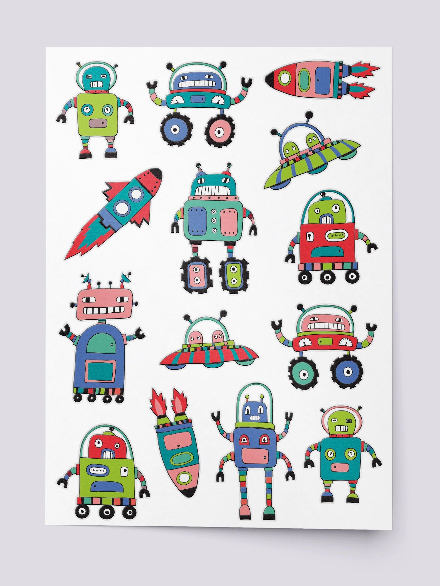 Ducky Street - Space Robots