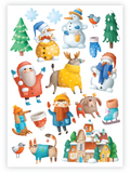 ducky street tattoo temporary kids tattoo great for goodie bags or kids party accessories face painting winter christmas theme