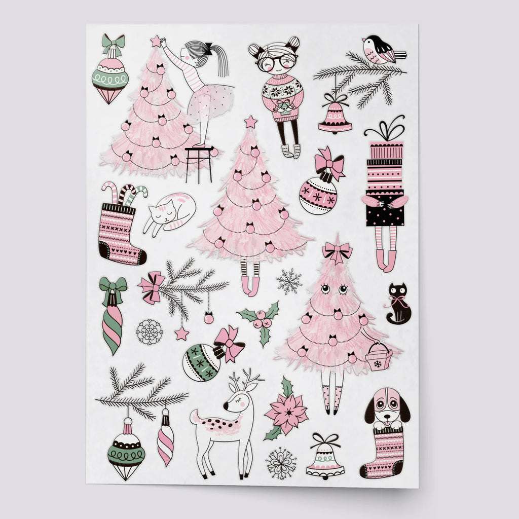 Ducky Street - Pink Christmas
