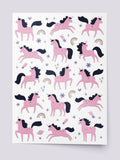 Ducky Street - Pink Unicorns