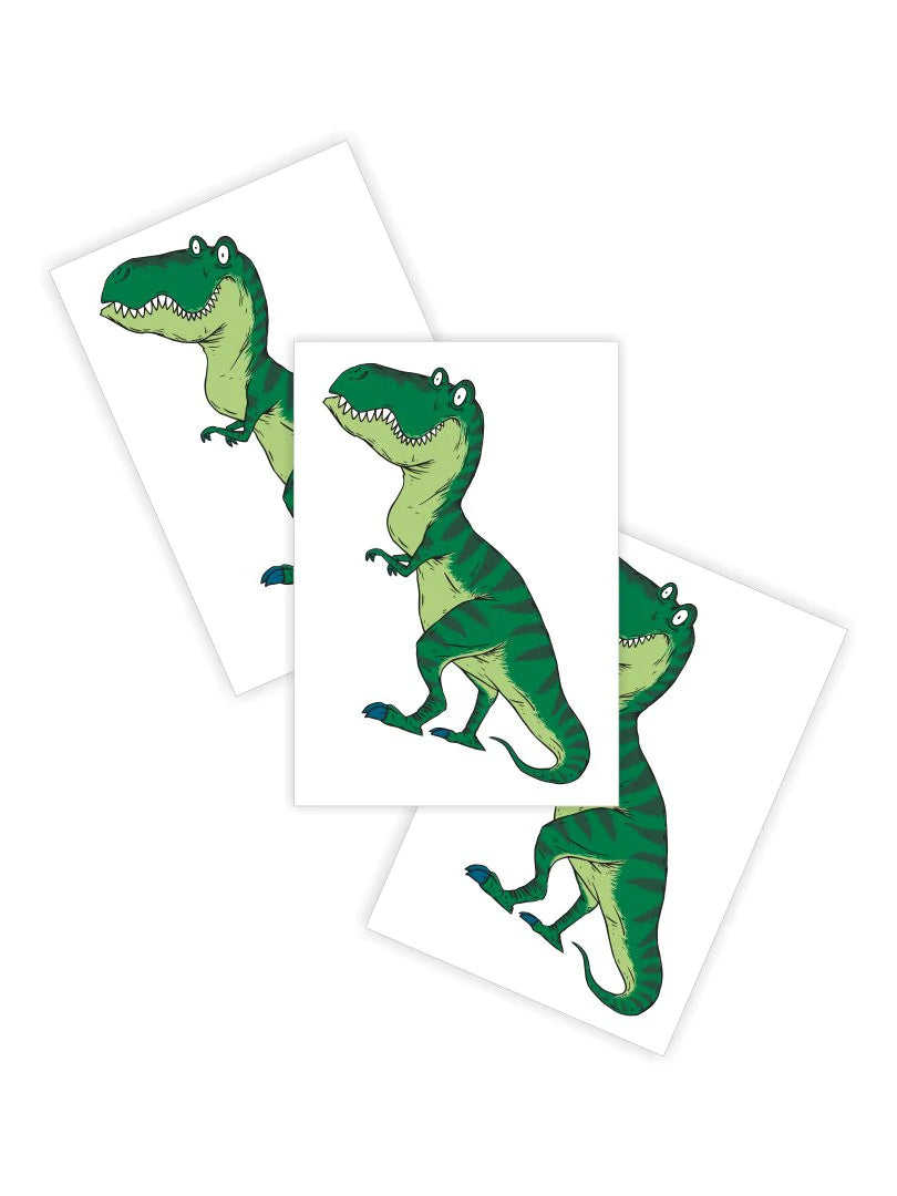 ducky street tattoo temporary kids tattoo great for goodie bags or kids party accessories face painting t-rex