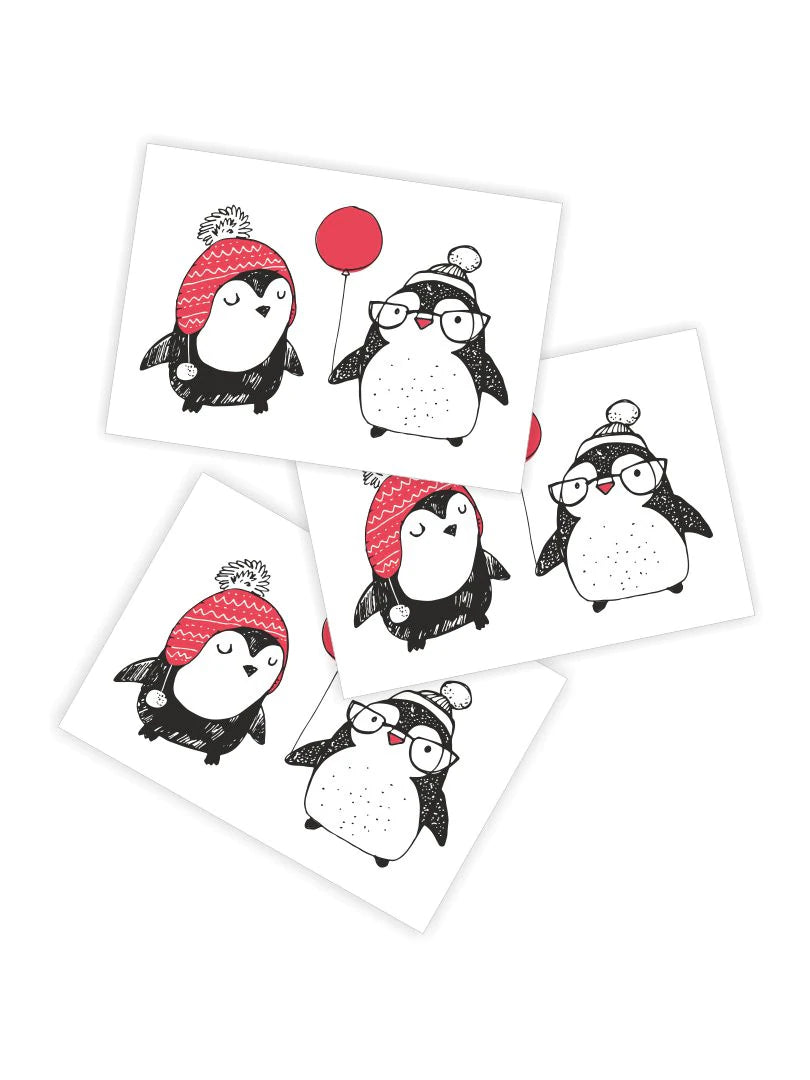 ducky street tattoo temporary kids tattoo great for goodie bags or kids party accessories face painting penguins