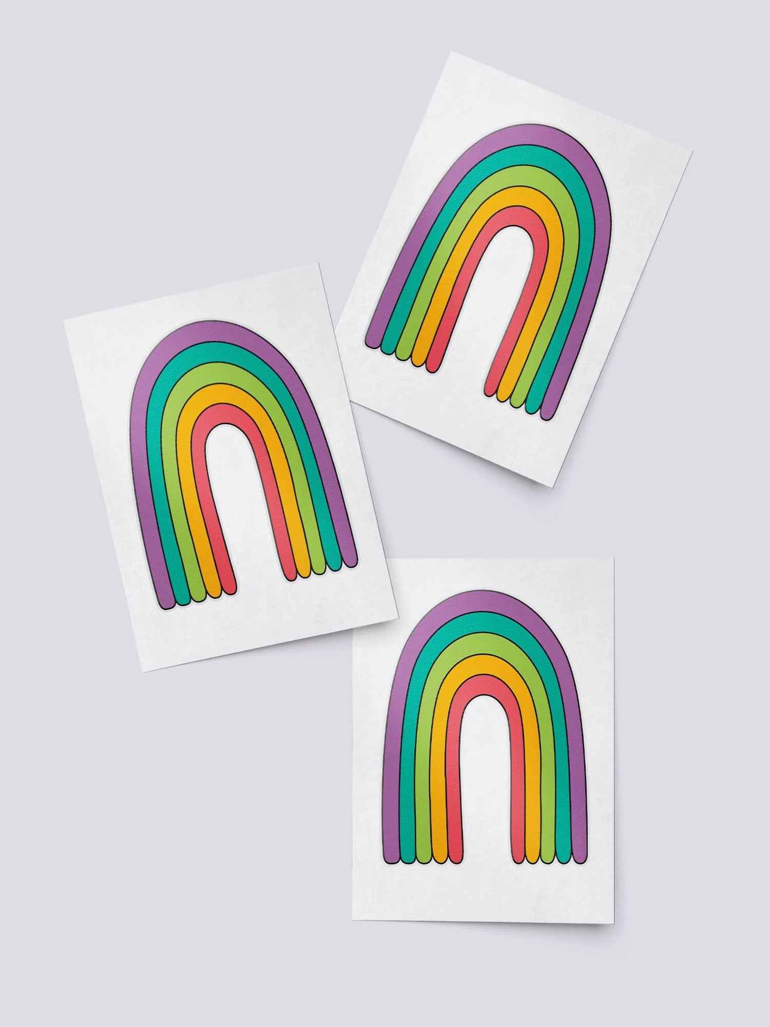 Ducky Street - Pastel Rainbow