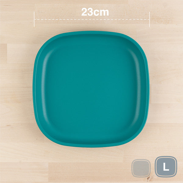Re-Play Large Flat Plate - Teal