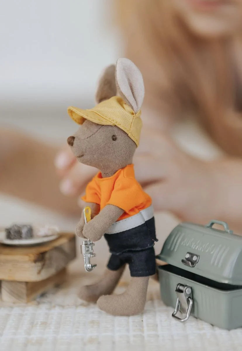 Rugaroo - Dazza | The Tradie | Kangaroo Doll