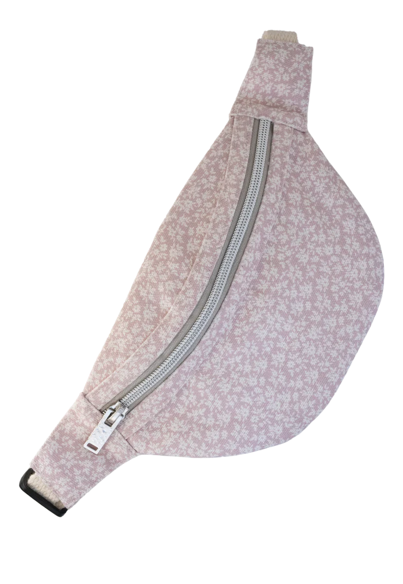 Rugaroo - Pink Floral Rugaroo Pouch Bag | Kids Bum Bag