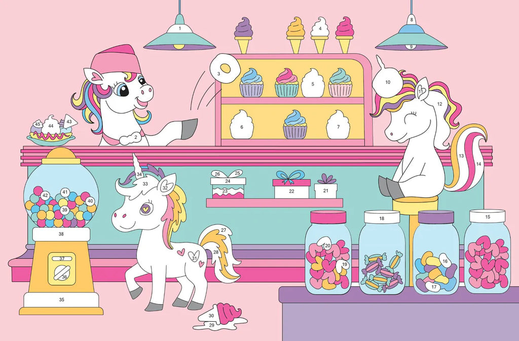 Book | Sticker Art - Unicorn