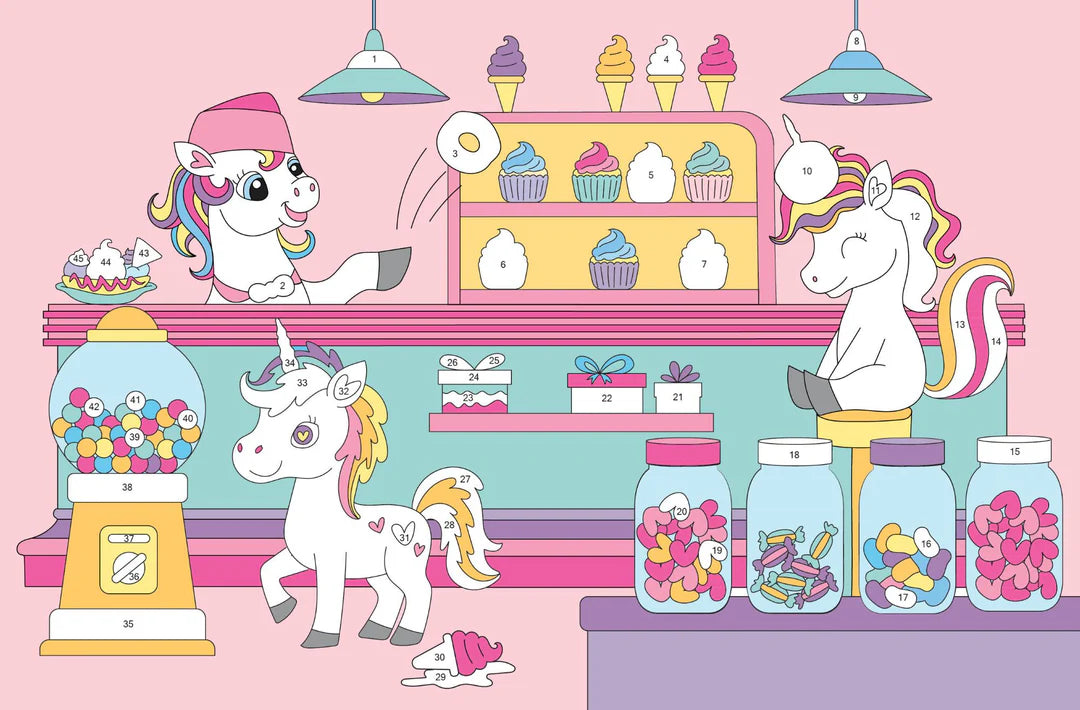 Book | Sticker Art - Unicorn