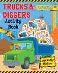 Book | Trucks & Diggers - Puffy Sticker Book