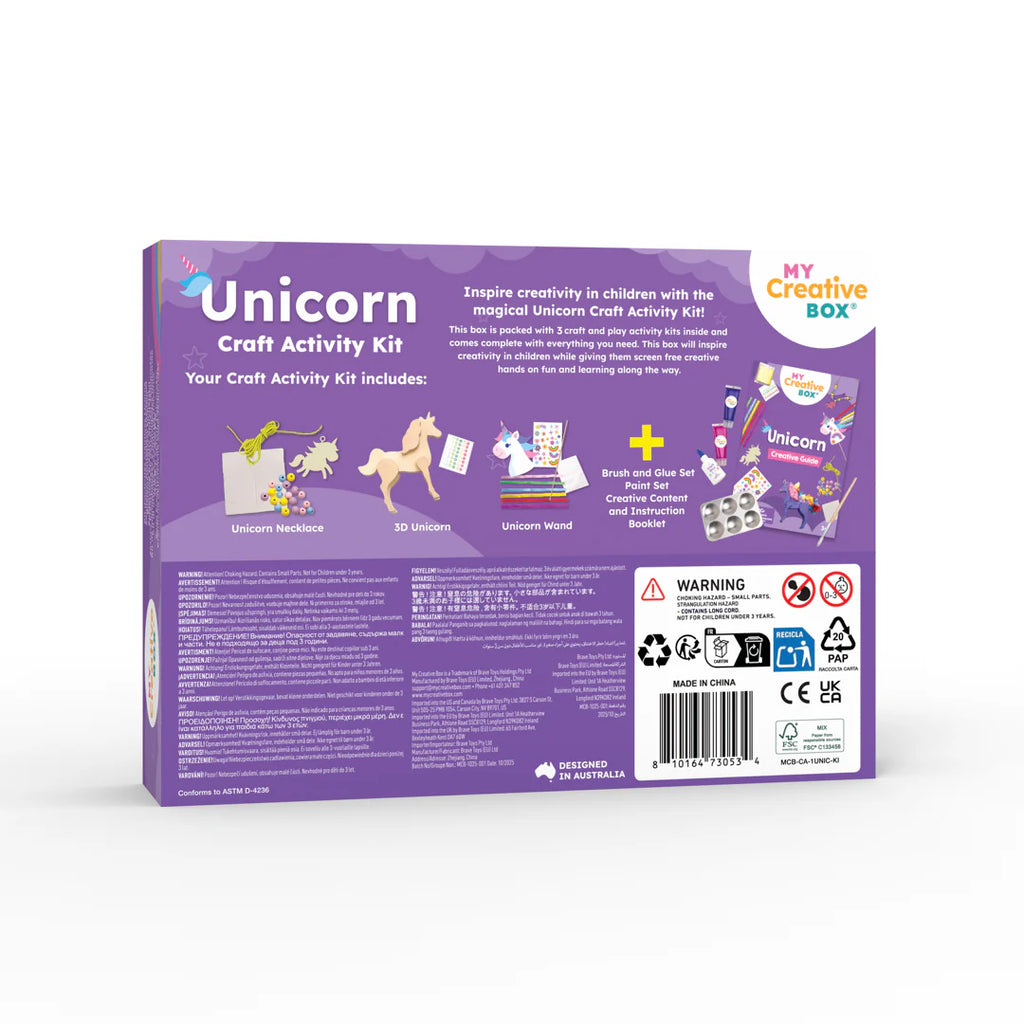 My Creative Box - Unicorn and Fairy Craft Mini Activity Box