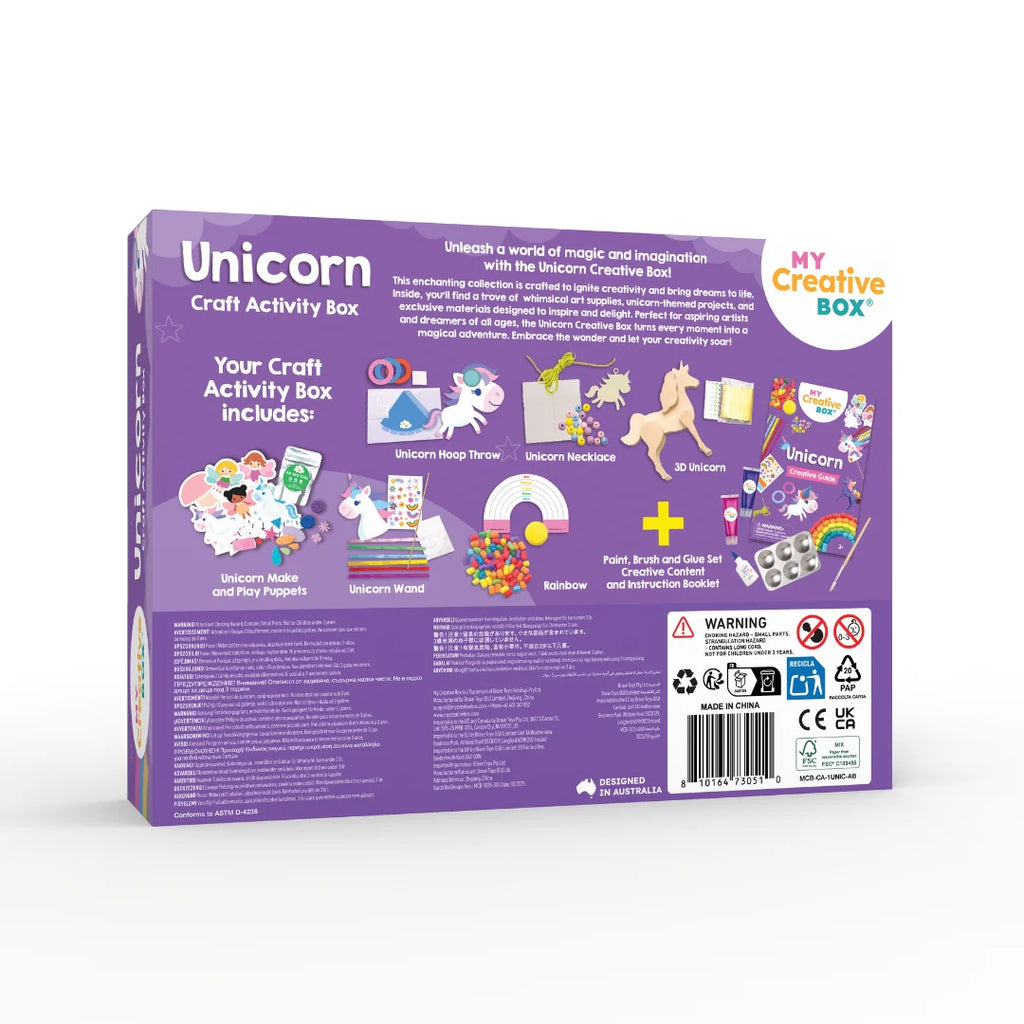 My Creative Box - Unicorn and Fairy Craft Activity Box